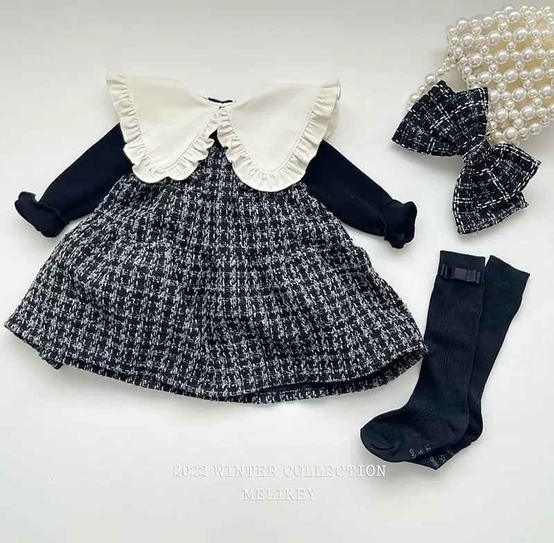 Melikey - Korean Children Fashion - #toddlerclothing - Party Cancan One-piece - 12