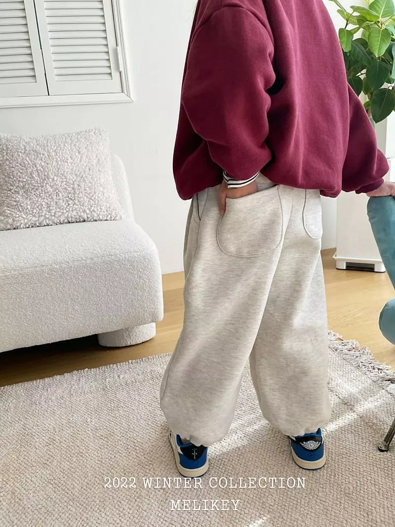 Melikey - Korean Children Fashion - #toddlerclothing - Two Tuck Wild Pants - 11