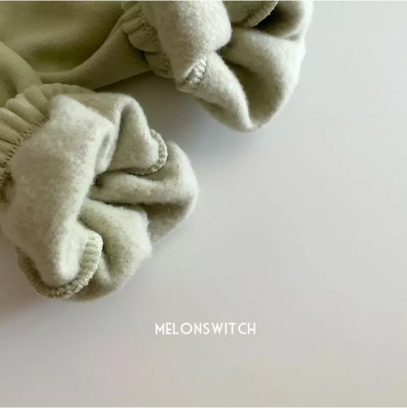 Melon Switch - Korean Children Fashion - #designkidswear - Vanilla Latte Fleece Top Bottom Set - 10