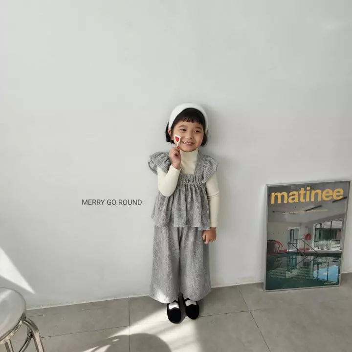 Merry Go Round - Korean Children Fashion - #Kfashion4kids - Frill Set - 7