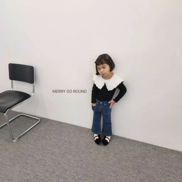 Merry Go Round - Korean Children Fashion - #childofig - Fleece Pocket Pants - 7