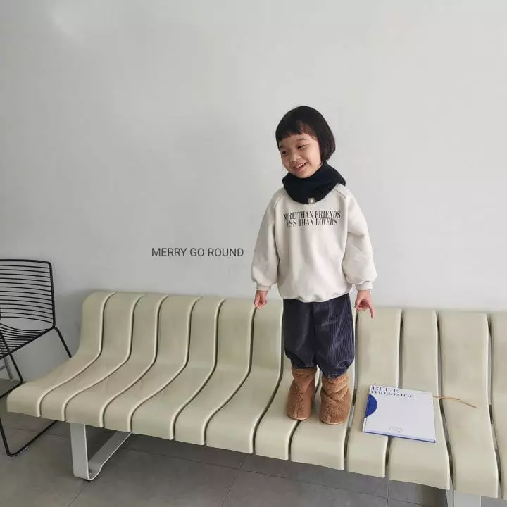 Merry Go Round - Korean Children Fashion - #childofig - With Unbal Sweatshirt - 5
