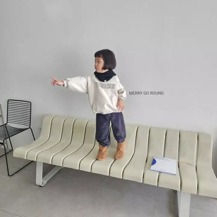 Merry Go Round - Korean Children Fashion - #childofig - With Unbal Sweatshirt - 6