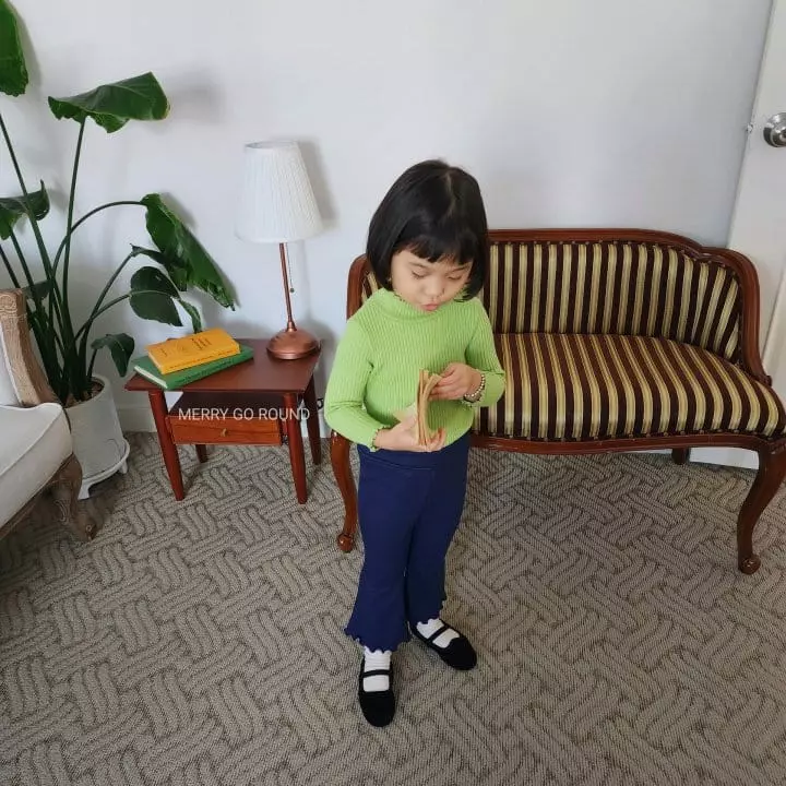 Merry Go Round - Korean Children Fashion - #childrensboutique - Fleece Terry Pants - 5