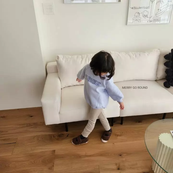Merry Go Round - Korean Children Fashion - #designkidswear - With Unbal Sweatshirt - 8
