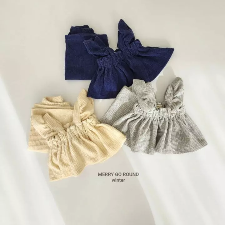 Merry Go Round - Korean Children Fashion - #designkidswear - Frill Set