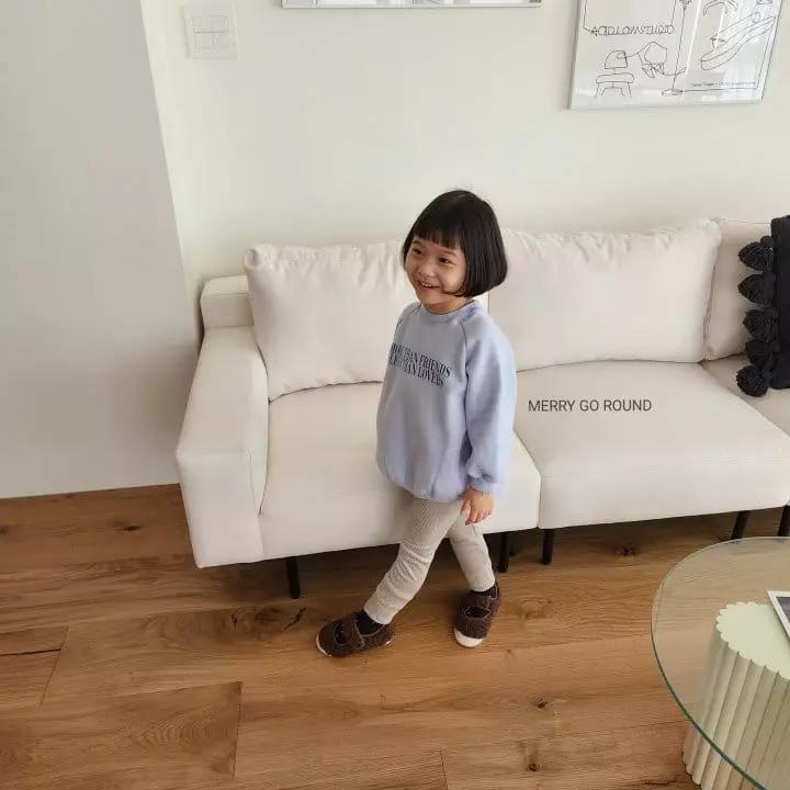 Merry Go Round - Korean Children Fashion - #discoveringself - With Unbal Sweatshirt - 9