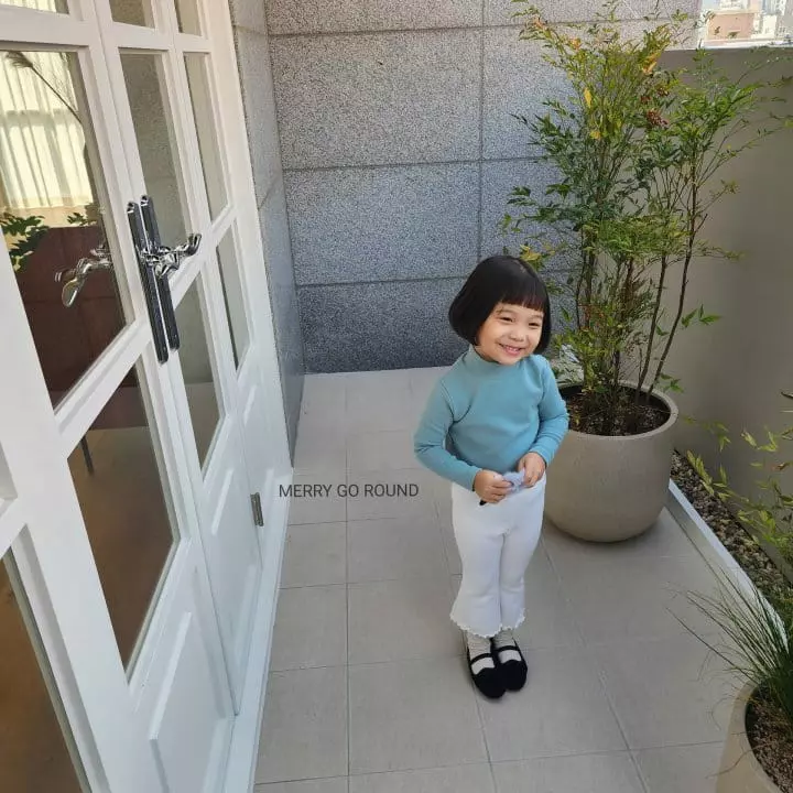 Merry Go Round - Korean Children Fashion - #discoveringself - Fleece Terry Pants - 7