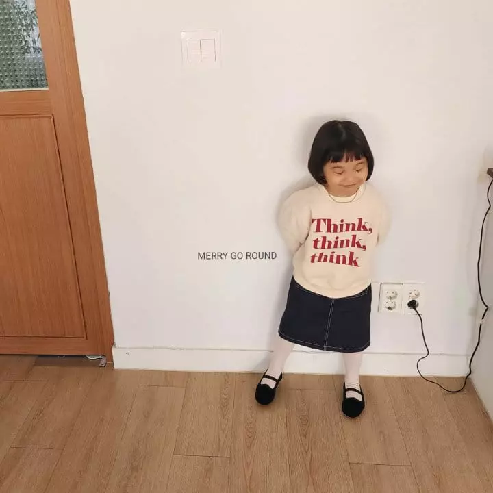 Merry Go Round - Korean Children Fashion - #kidsshorts - Think Sweatshirt - 8