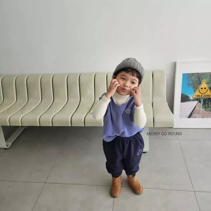 Merry Go Round - Korean Children Fashion - #kidsshorts - Mellow Vest - 2
