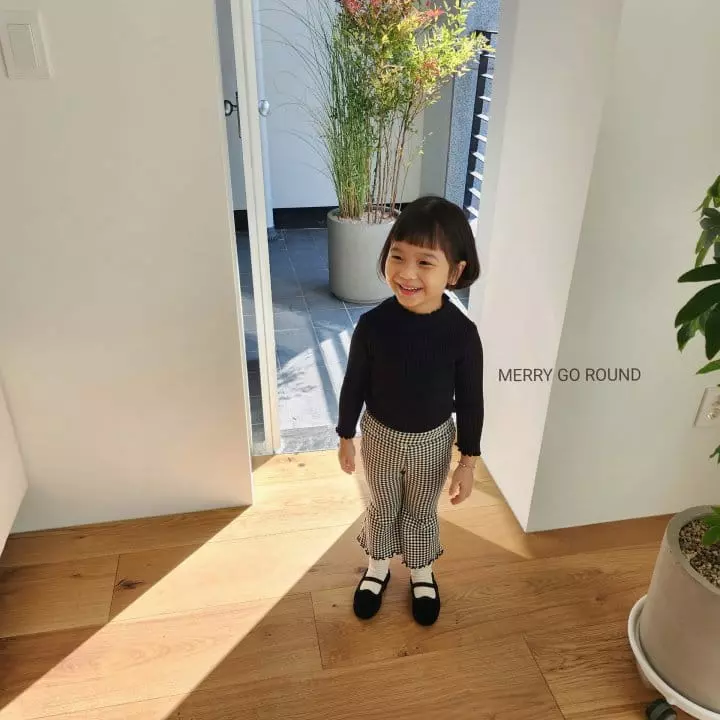 Merry Go Round - Korean Children Fashion - #kidzfashiontrend - Fleece Terry Pants - 11