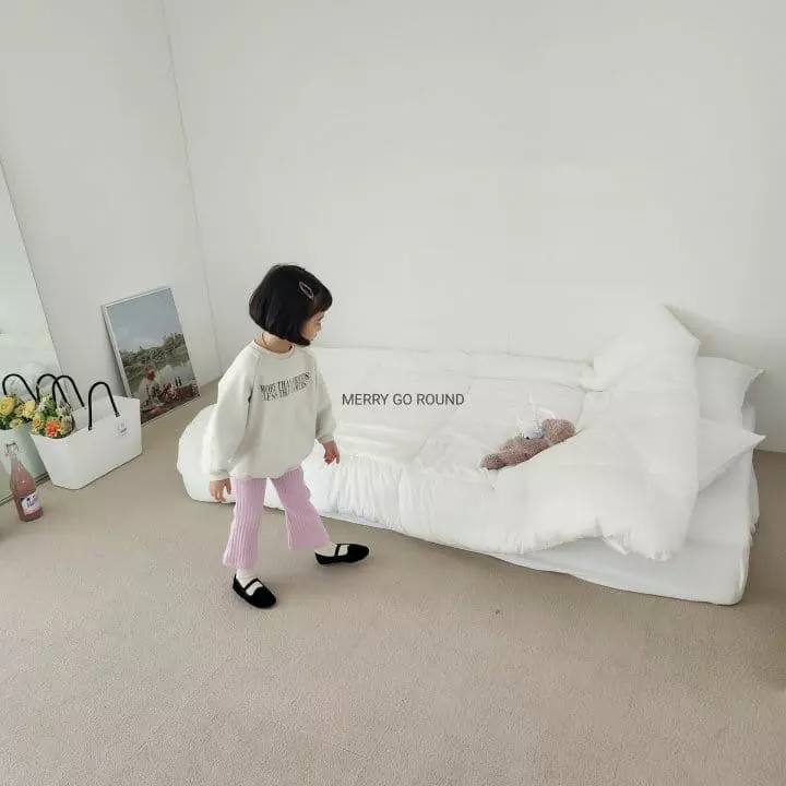 Merry Go Round - Korean Children Fashion - #littlefashionista - Rib Pants - 6