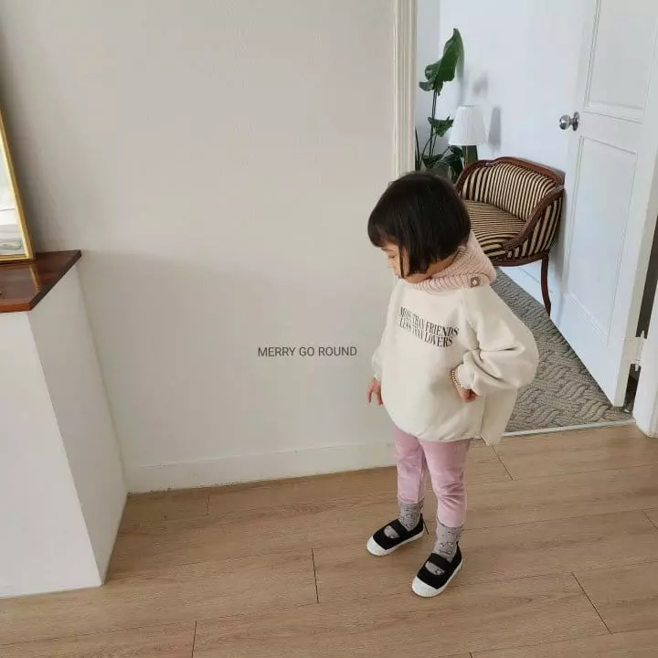 Merry Go Round - Korean Children Fashion - #littlefashionista - Fleece Leggings - 3