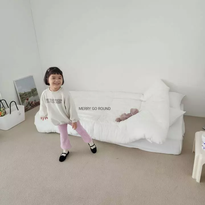 Merry Go Round - Korean Children Fashion - #magicofchildhood - Rib Pants - 7