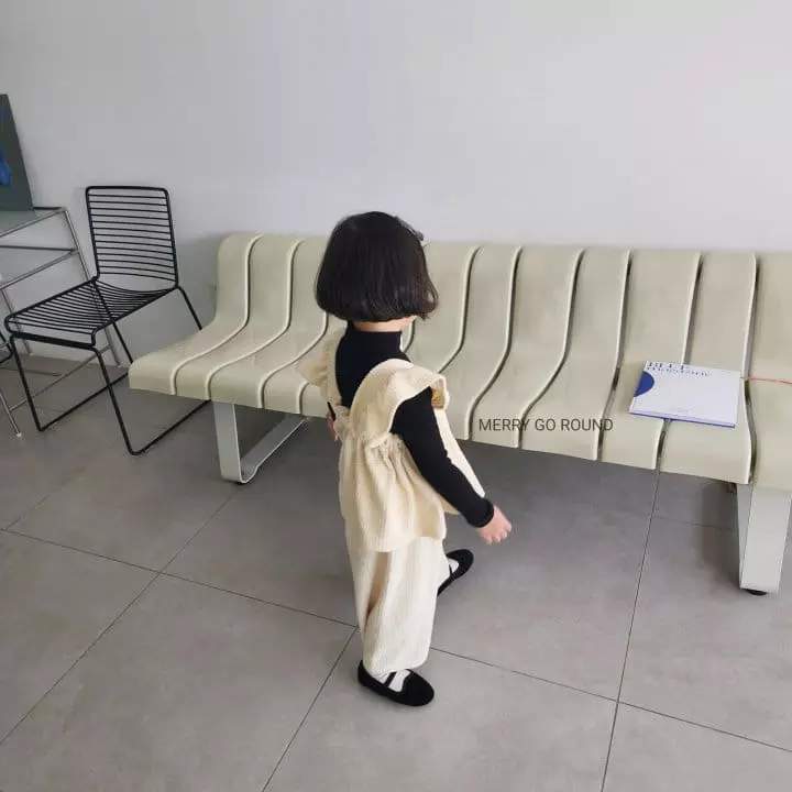 Merry Go Round - Korean Children Fashion - #magicofchildhood - Basic Half Turtleneck Tee - 6