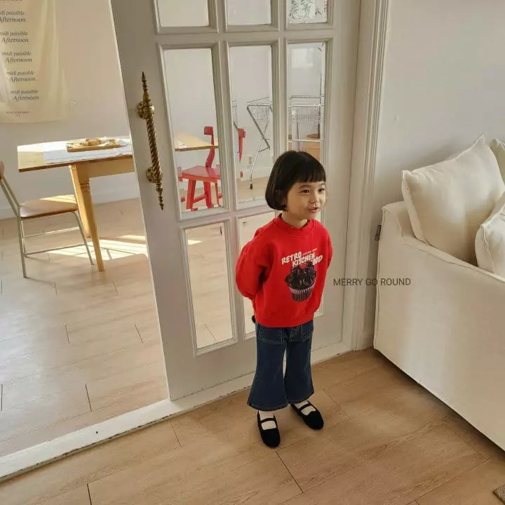 Merry Go Round - Korean Children Fashion - #magicofchildhood - Cup Cake Sweatshirt