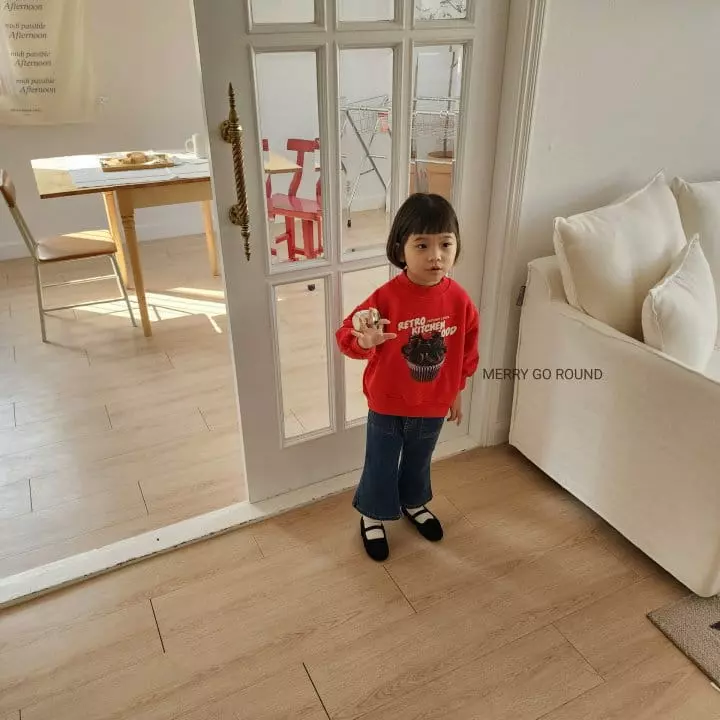 Merry Go Round - Korean Children Fashion - #minifashionista - Cup Cake Sweatshirt - 2