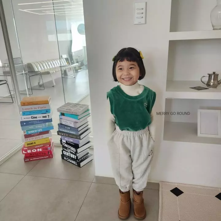 Merry Go Round - Korean Children Fashion - #minifashionista - Mellow Vest - 8