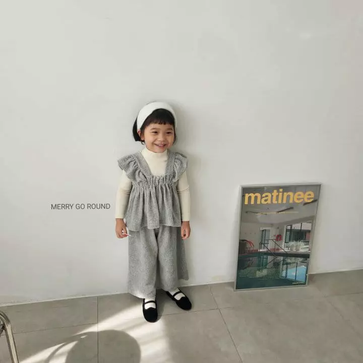 Merry Go Round - Korean Children Fashion - #prettylittlegirls - Basic Half Turtleneck Tee - 8