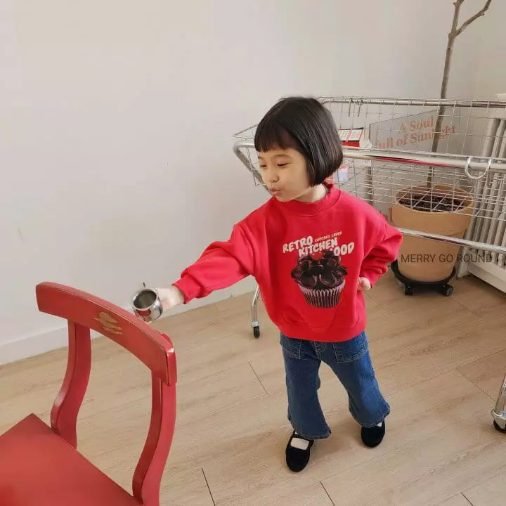 Merry Go Round - Korean Children Fashion - #prettylittlegirls - Cup Cake Sweatshirt - 3