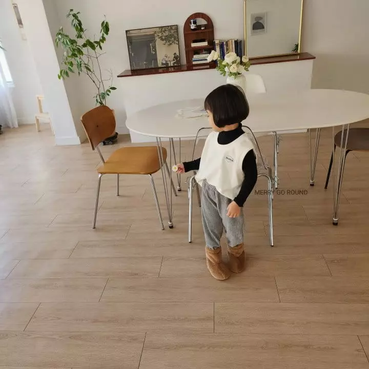 Merry Go Round - Korean Children Fashion - #stylishchildhood - Mellow Vest - 12