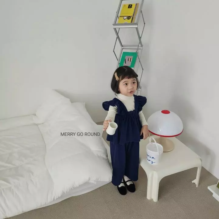 Merry Go Round - Korean Children Fashion - #todddlerfashion - Frill Set - 12