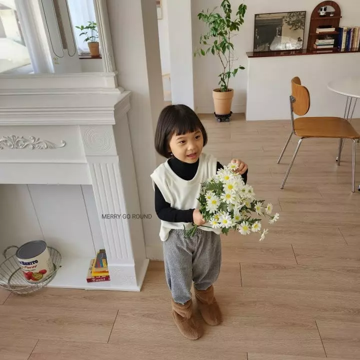 Merry Go Round - Korean Children Fashion - #todddlerfashion - Mellow Vest - 10