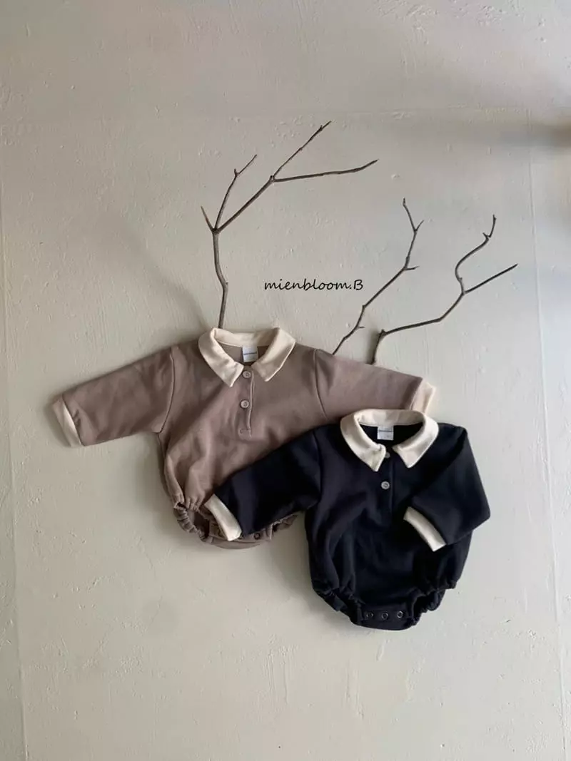 Mienbloom B - Korean Baby Fashion - #babygirlfashion - Pord Bodysuit - 3