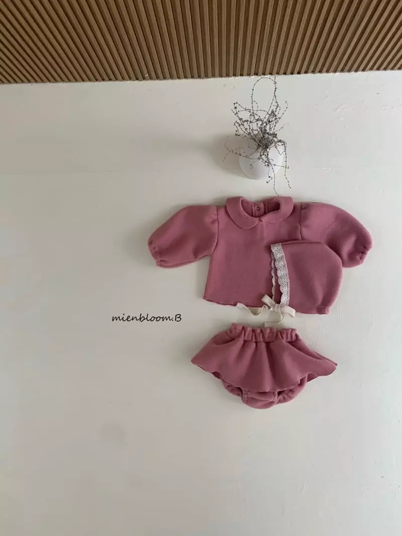 Mienbloom B - Korean Baby Fashion - #babygirlfashion - Kelly Set - 3