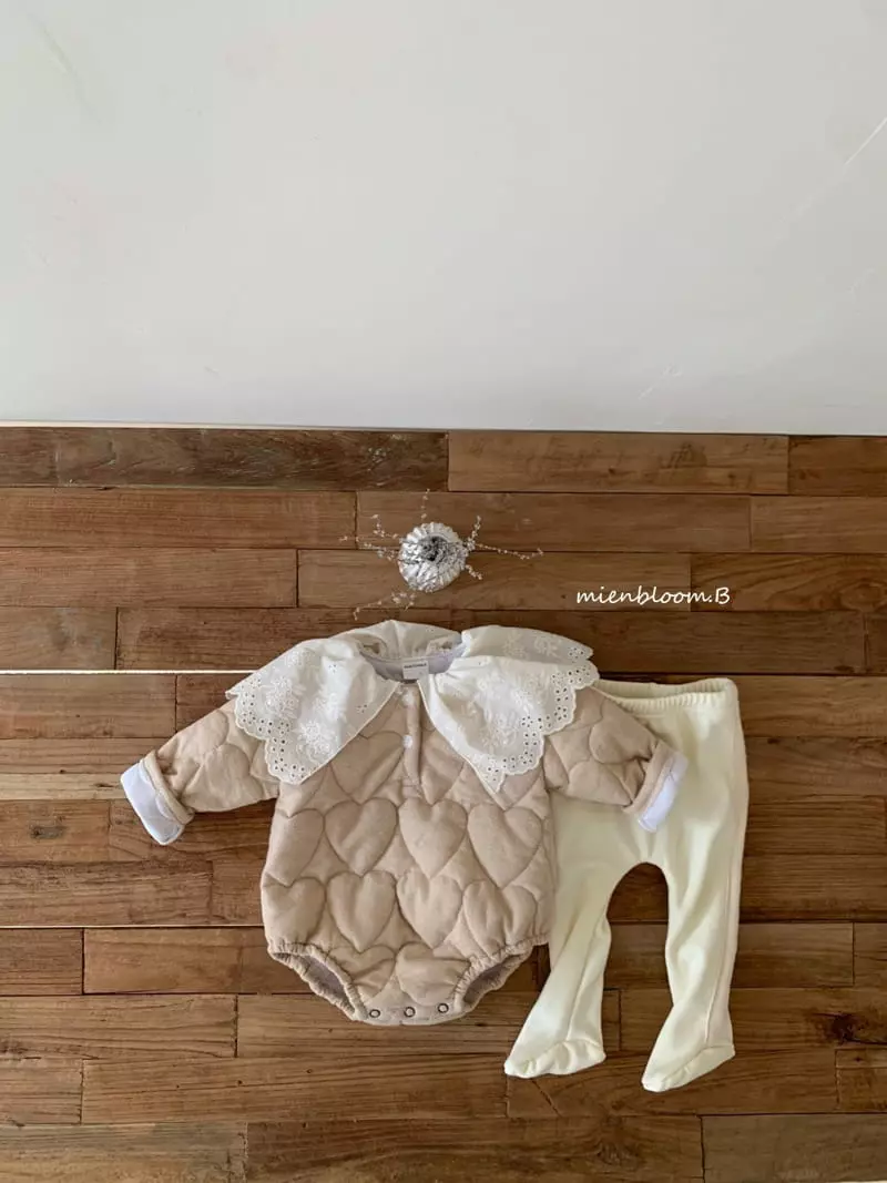 Mienbloom B - Korean Baby Fashion - #babyootd - Heart Bodysuit - 10