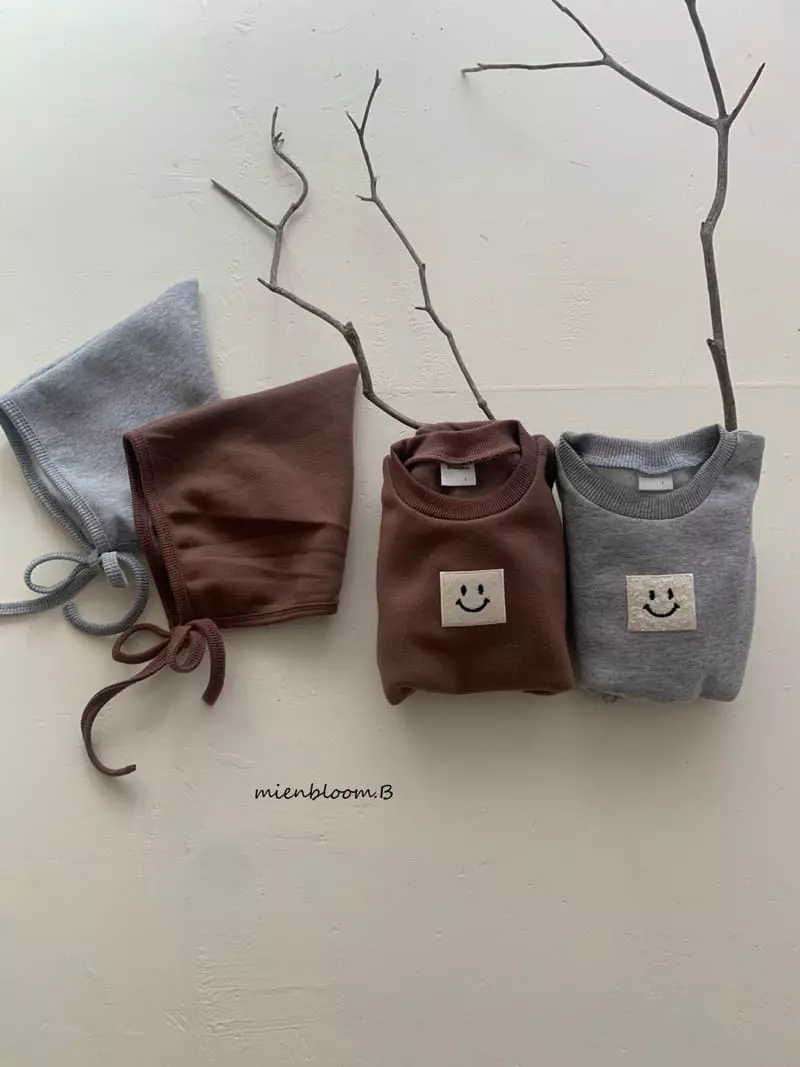 Mienbloom B - Korean Baby Fashion - #onlinebabyshop - Smile Bodysuit Set - 10