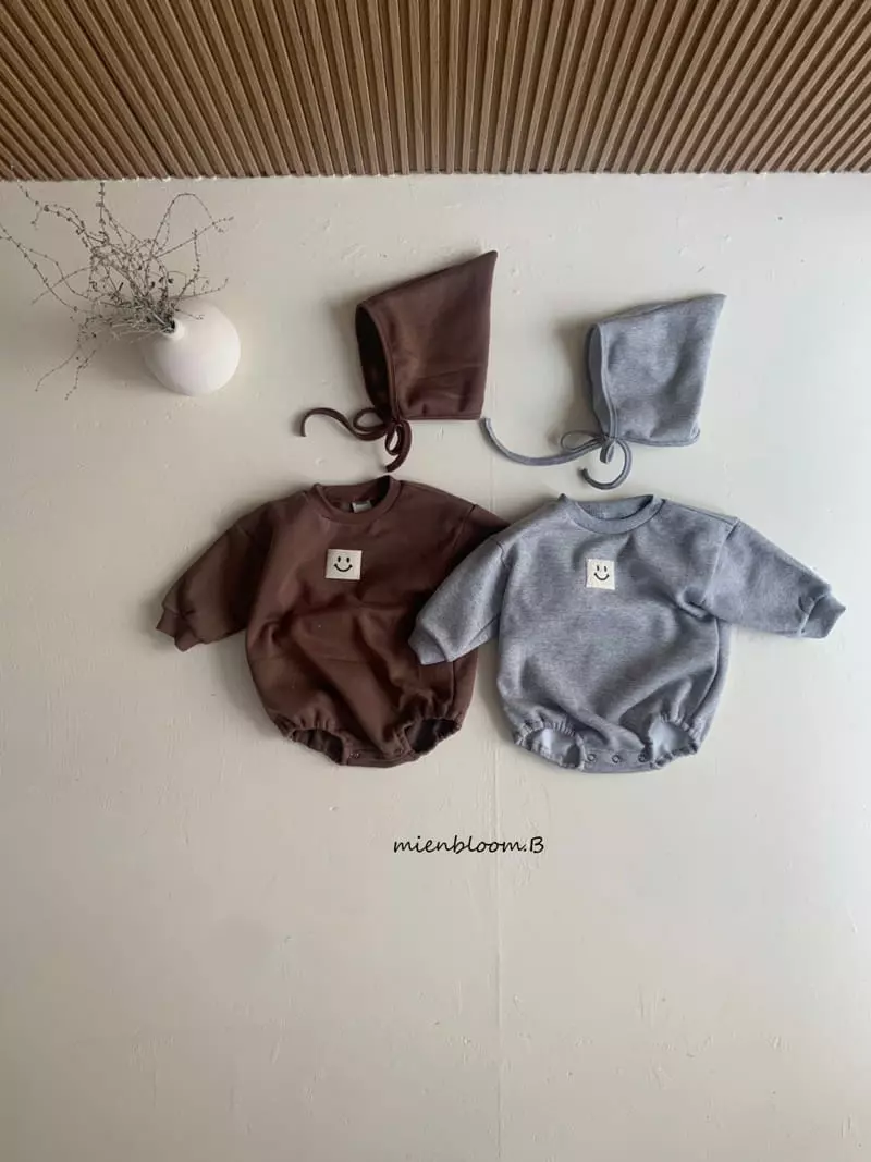 Mienbloom B - Korean Baby Fashion - #smilingbaby - Smile Bodysuit Set - 11