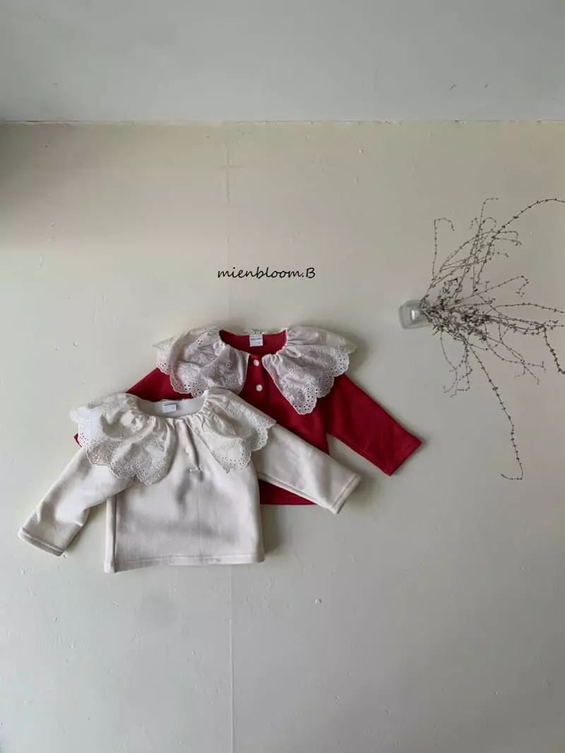 Mienbloom B - Korean Children Fashion - #childofig - Vanilla Tee - 2