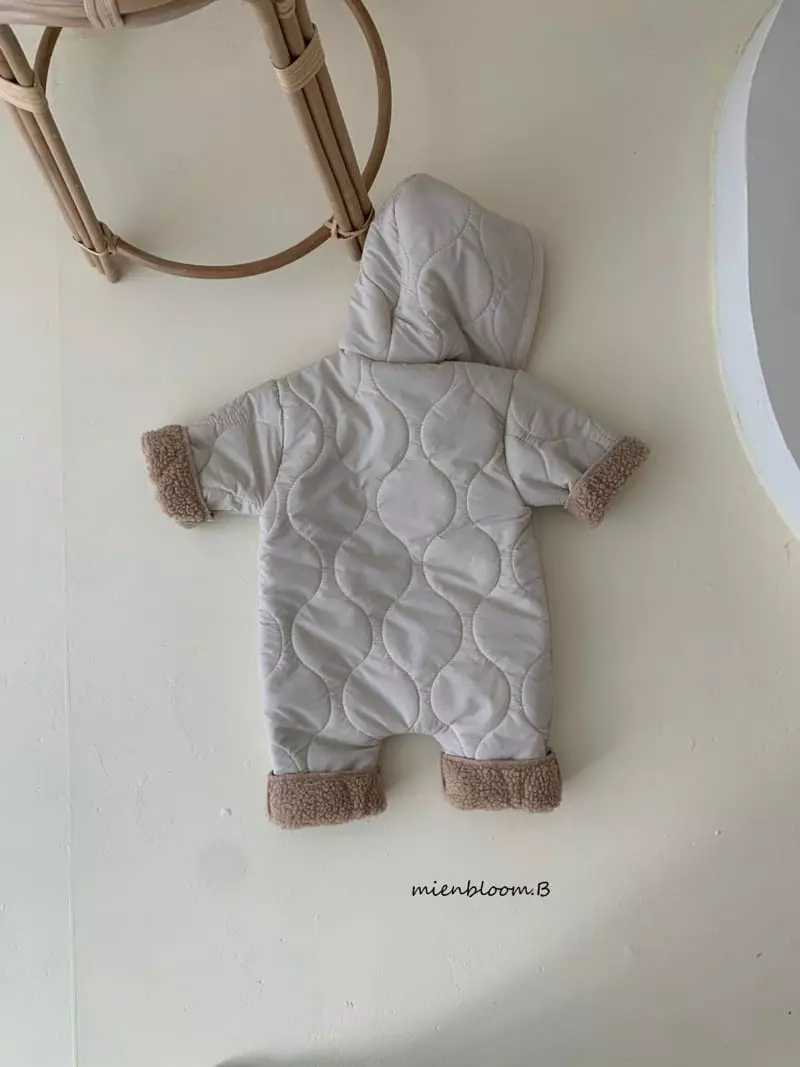 Mienbloom B - Korean Children Fashion - #childofig - Bebe Mobshell Padding Bodysuit - 6