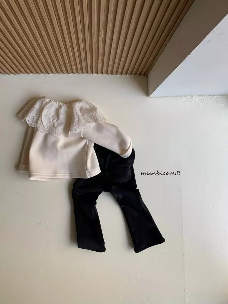Mienbloom B - Korean Children Fashion - #childrensboutique - Mink Rib Pants - 9