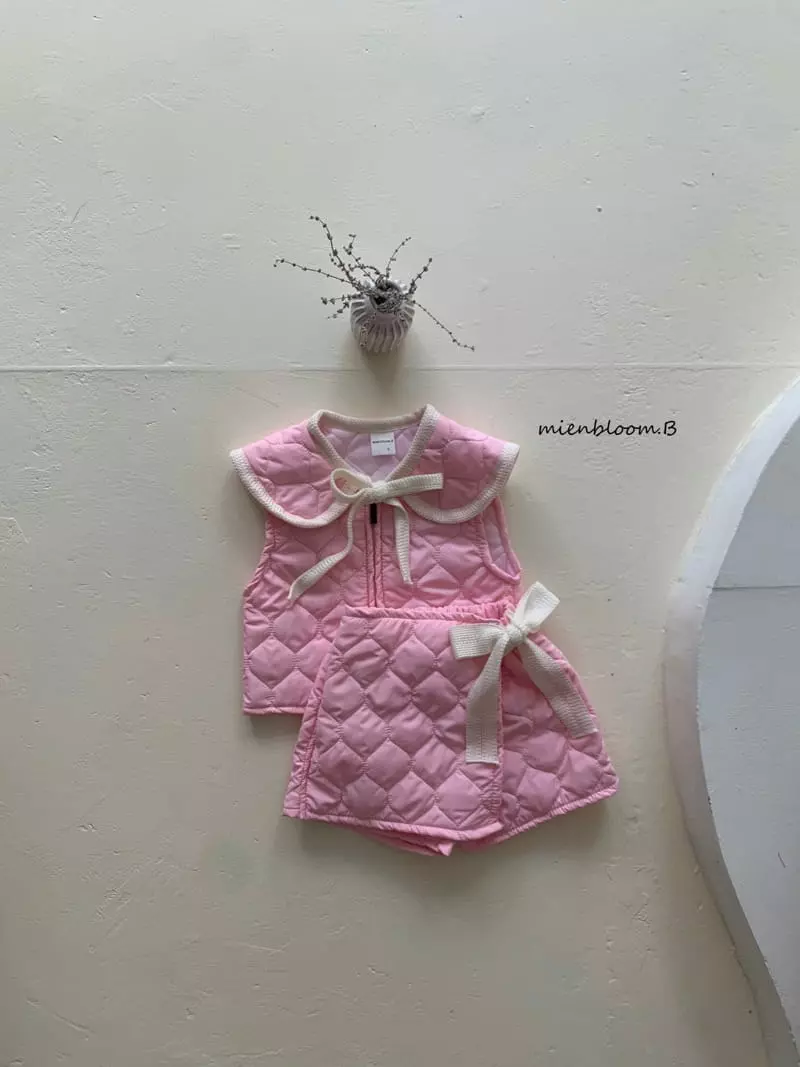 Mienbloom B - Korean Children Fashion - #designkidswear - Sweet Vest - 7