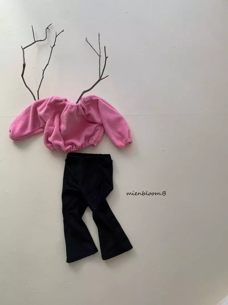 Mienbloom B - Korean Children Fashion - #designkidswear - Mink Rib Pants - 10