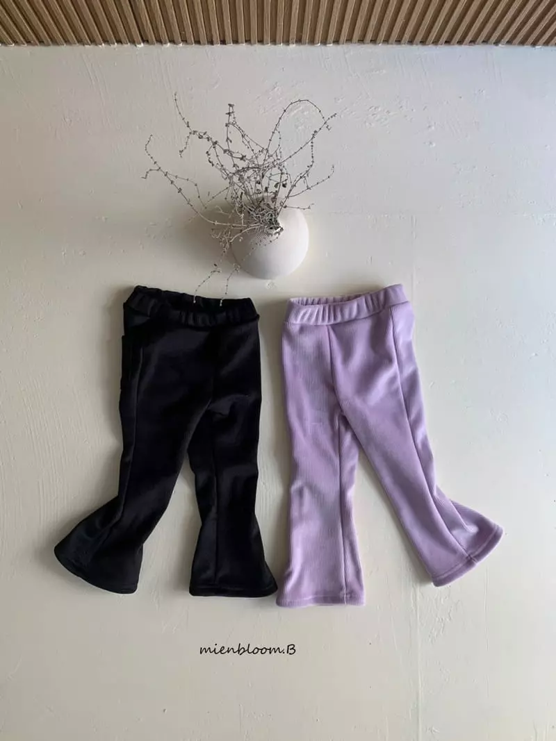 Mienbloom B - Korean Children Fashion - #discoveringself - Mink Rib Pants - 11