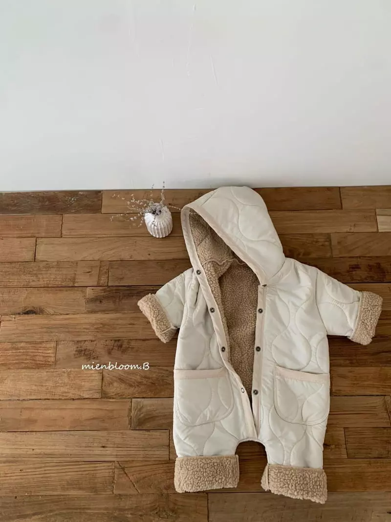 Mienbloom B - Korean Children Fashion - #discoveringself - Bebe Mobshell Padding Bodysuit - 9