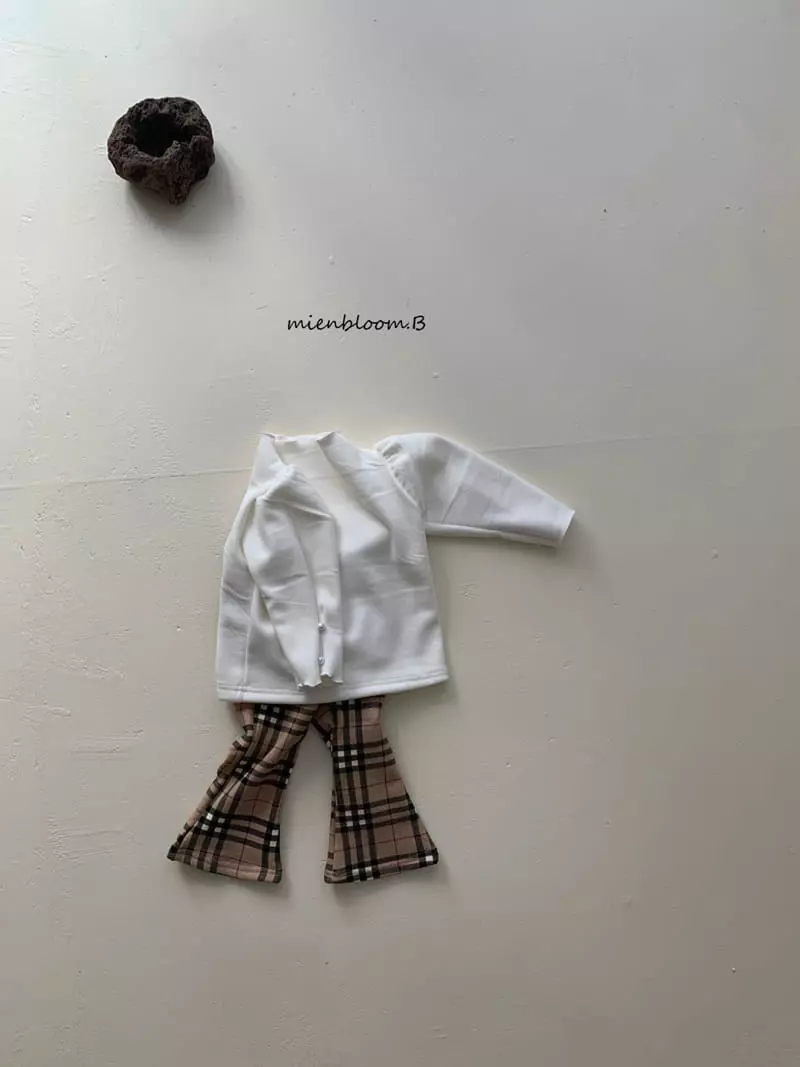 Mienbloom B - Korean Children Fashion - #fashionkids - Pearl Button Blouse - 11