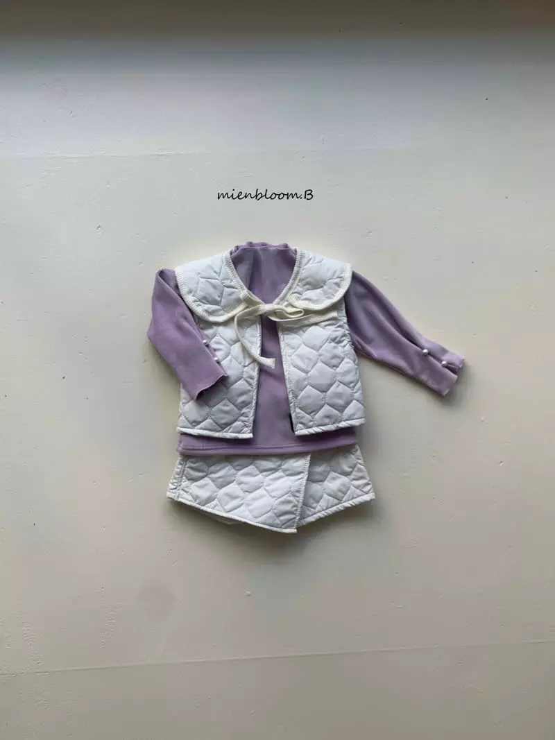Mienbloom B - Korean Children Fashion - #kidsshorts - Sweet Vest - 10