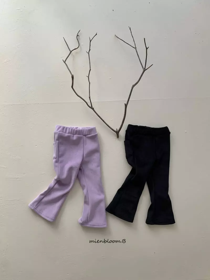 Mienbloom B - Korean Children Fashion - #littlefashionista - Mink Rib Pants