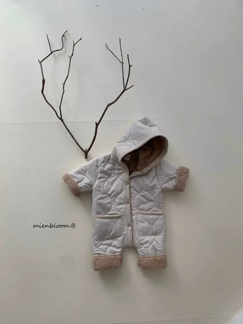 Mienbloom B - Korean Children Fashion - #minifashionista - Bebe Mobshell Padding Bodysuit