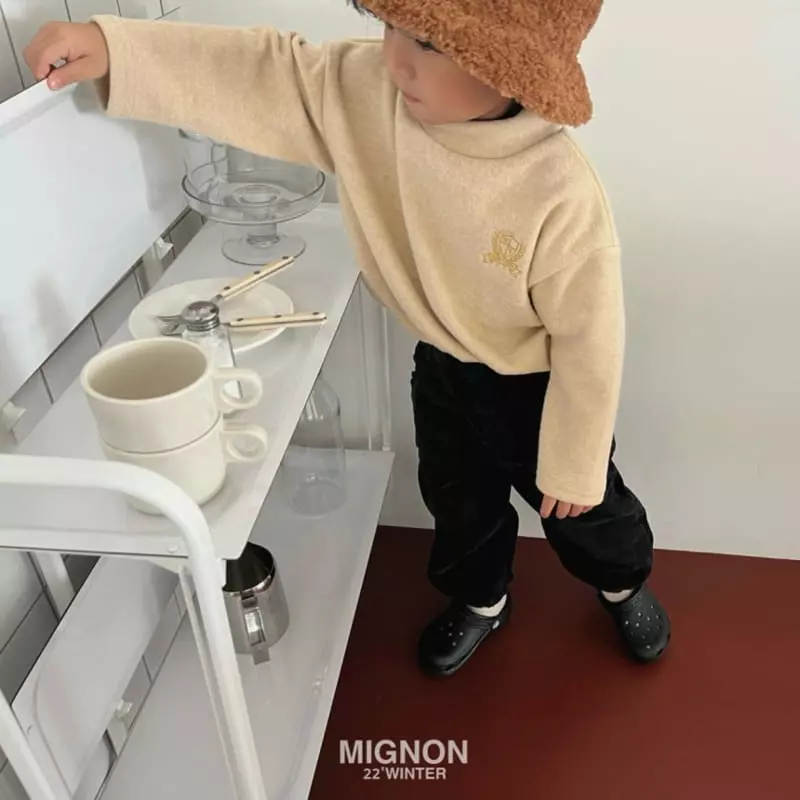 Mignon - Korean Children Fashion - #childofig - Mone Turtleneck Tee - 3