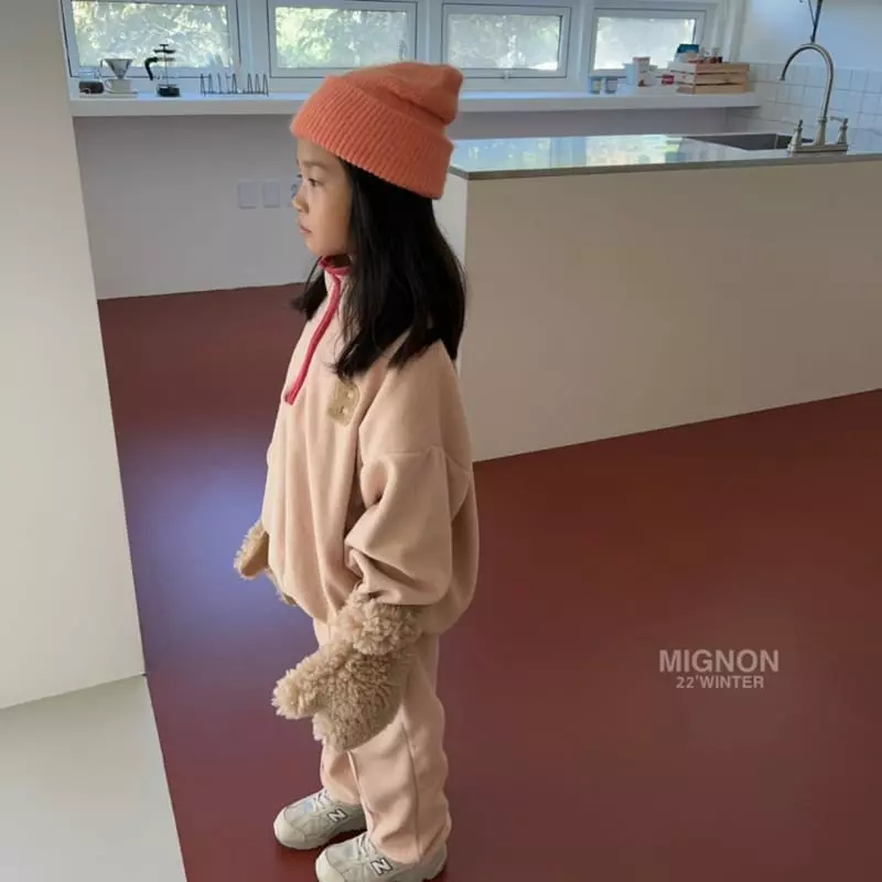 Mignon - Korean Children Fashion - #designkidswear - Ttasm Fleece Anorak - 8