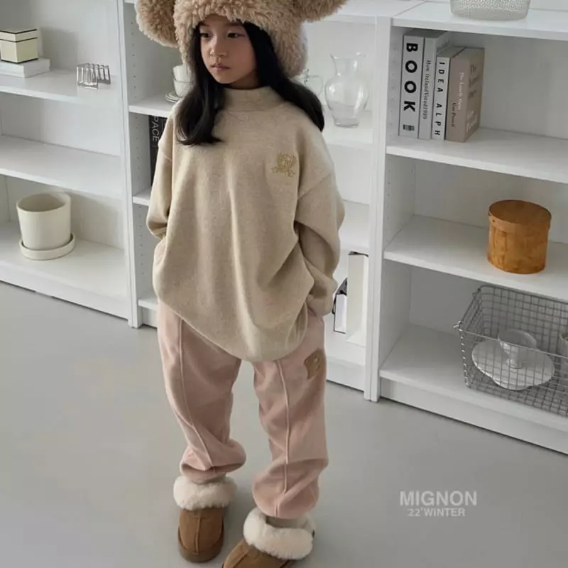 Mignon - Korean Children Fashion - #discoveringself - Mone Turtleneck Tee - 6
