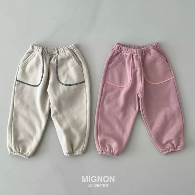 Mignon - Korean Children Fashion - #fashionkids - Block Pants