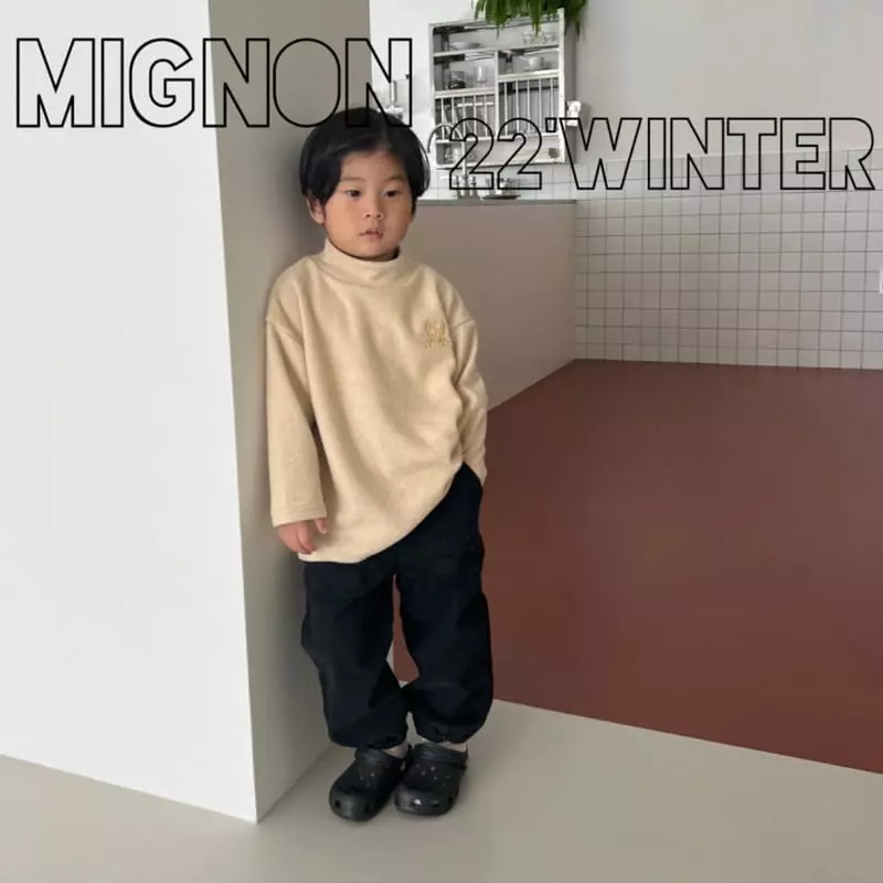 Mignon - Korean Children Fashion - #fashionkids - Mone Turtleneck Tee - 7