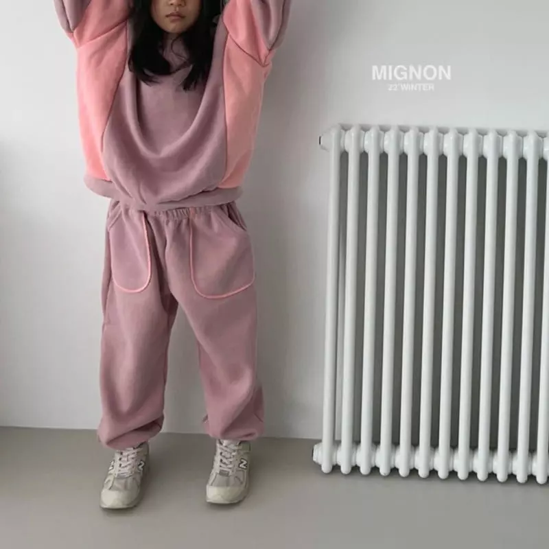 Mignon - Korean Children Fashion - #kidsshorts - Block Pants - 2