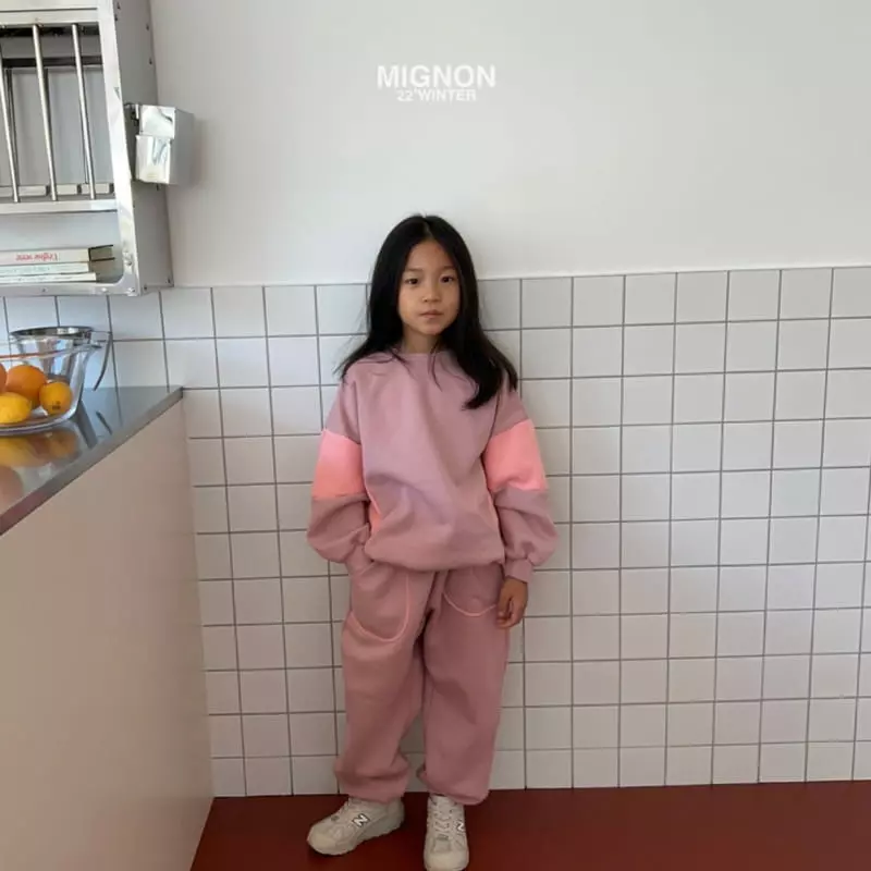 Mignon - Korean Children Fashion - #kidsstore - Block Pants - 3